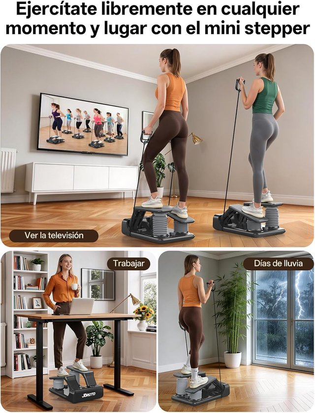 Stepper Joroto con Bandas de Resistencia