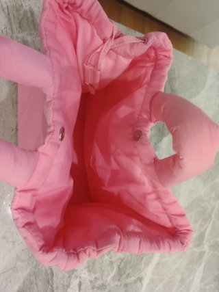 Borsa Puffy Miin Cosmetics Fuxia