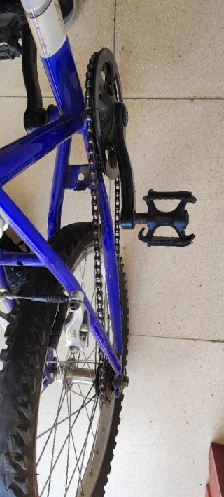 Bicicleta infantil Romester 20" azul