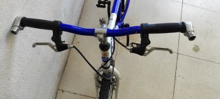Bicicleta infantil Romester 20" azul