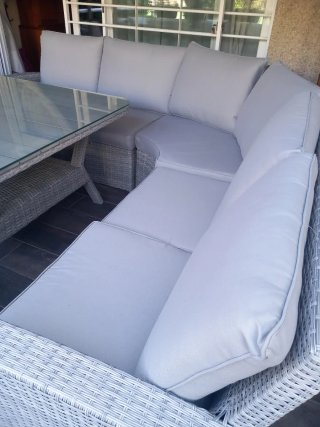 Conjunto Muebles Exterior Gris