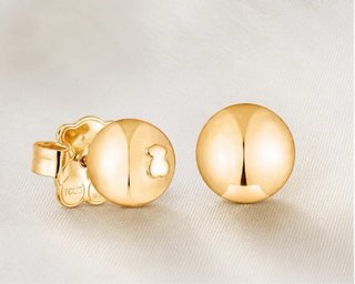 Pack Pendientes Tous Baño Oro 18 Kt Nuevos