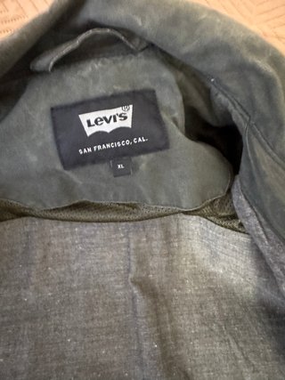 Giacca Levi's Uomo XL Verde Cerata