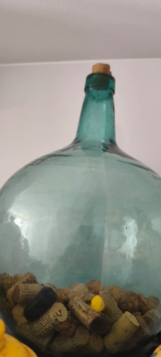 Botellón Dama Juana con corchos