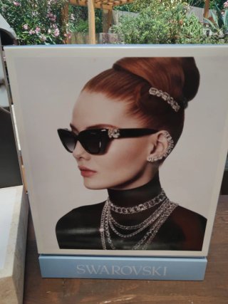 5 Cartelli Pubblicitari Emporio Armani Swarovski