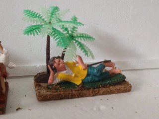 Pastore presepe diorama