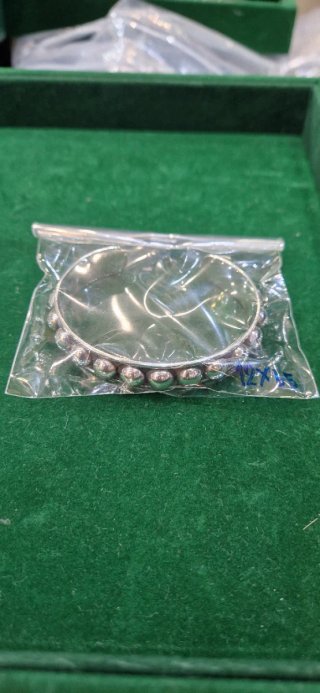 Pulsera Plata 925 Diseño Bolitas N°3