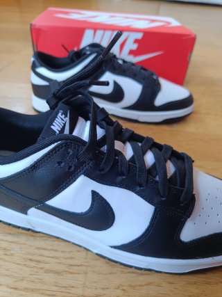 Nike Dunk Low Retro Negras Talla 44