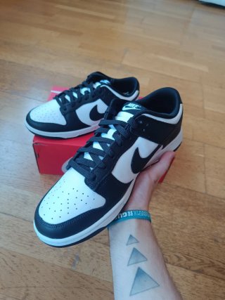 Nike Dunk Low Retro Negras Talla 44