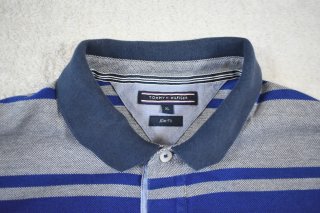 Polo Tommy Hilfiger Rayas Talla L