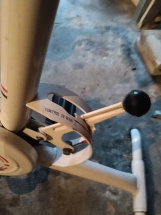 Bicicleta Estática Blanca CICLOSTATIC