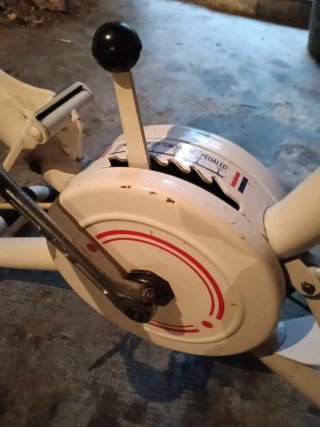 Bicicleta Estática Blanca CICLOSTATIC