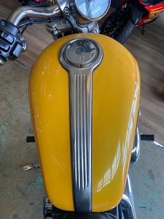 Harley Davidson Sportster 1200 Custom Amarilla