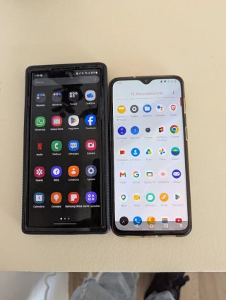 Samsung Note 10+ 256GB y OnePlus 6T 128GB