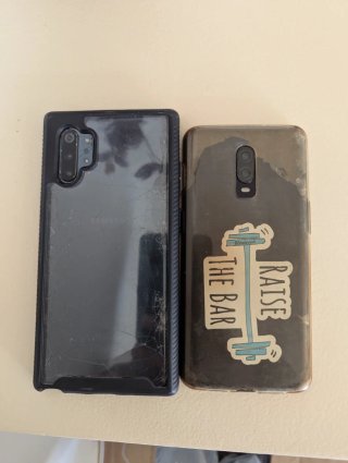 Samsung Note 10+ 256GB y OnePlus 6T 128GB