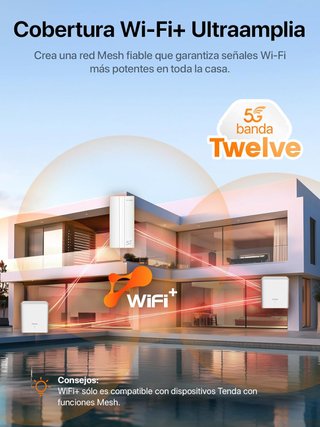 Tenda 5G01 Router 5G WiFi 6 básico