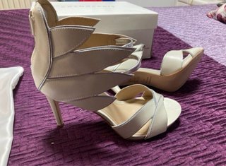 Sandalias Cosmoparis Piel Blanca T.38