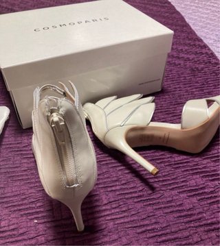 Sandalias Cosmoparis Piel Blanca T.38