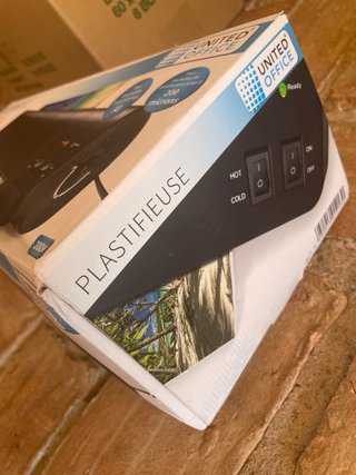 Plastificadora UNITED OFFICE A3 Nueva