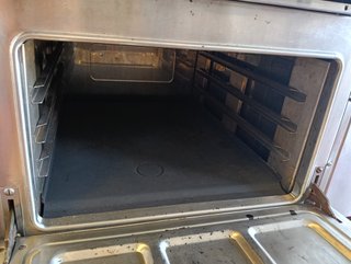 Cocina industrial a gas 4 fuegos con horno repagas