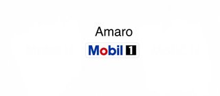 Lote/Conjunto de 3 Autocolantes/Adesivos Mobil 1|