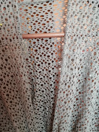 Chaquetita bolero con lazo delantero