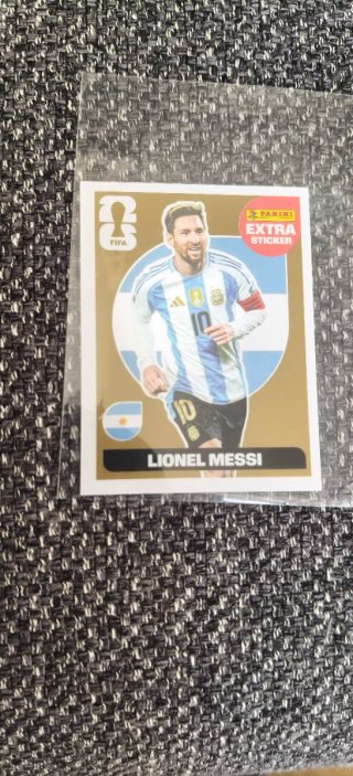 Cromos Panini Extra Sticker Messi
