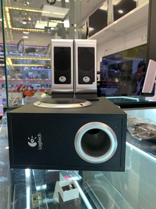 Altavoces Logitech s200 Negro/Plata