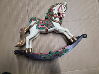 Caballo balancín decorativo