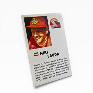 Calendário Bolso F1 Impala Niki Lauda 1975