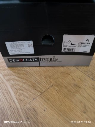 Zapatos de vestir Democrata Negros