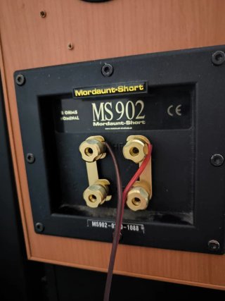 Altavoz Mordaunt-Short Plata y Madera SOLO UNO!