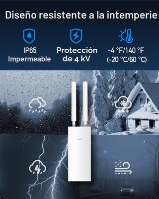 Cudy LT700 Módem Router 4G LTE Exterior
