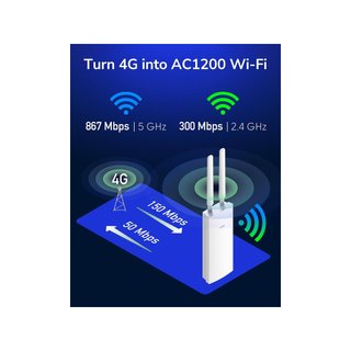 Cudy LT700 Módem Router 4G LTE Exterior