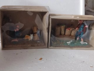 Pastori presepe diorama