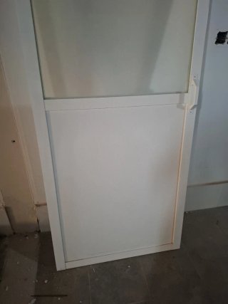 Puerta corredera aluminio 80x200cm