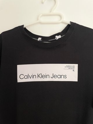 Camiseta Calvin Klein Jeans Negra