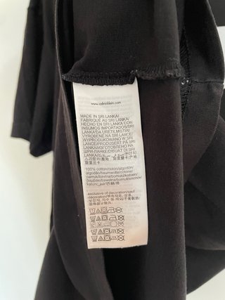 Camiseta Calvin Klein Jeans Negra