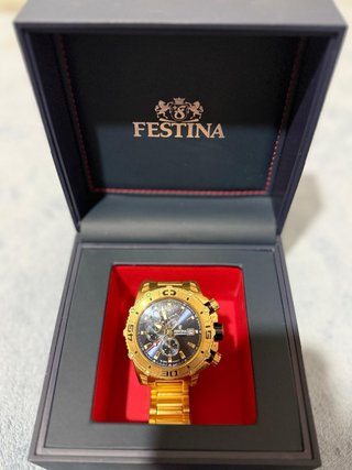 Reloj Festina Chapado en Oro