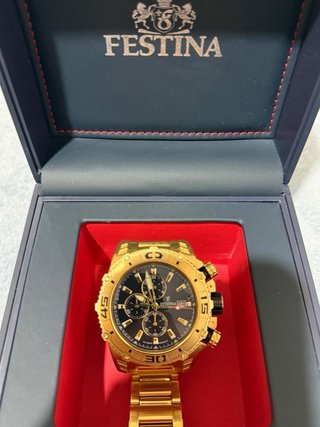 Reloj Festina Chapado en Oro