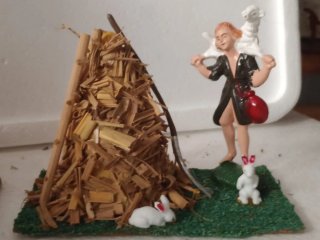 Pastori presepe diorama