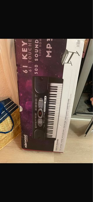 Teclado Musical Edenwood MP3 61 Teclas