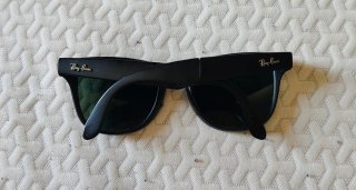 Ray Ban B&L Wayfarer II pieghevoli vintage