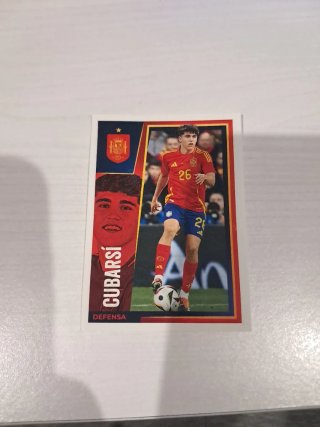 Cromo Cubarsí Selección Española