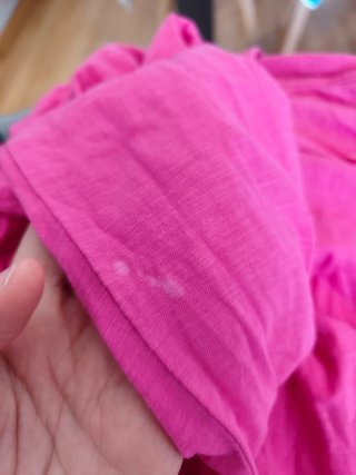 Camiseta fucsia manga larga XL