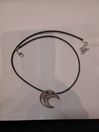 Colgante Luna Plata