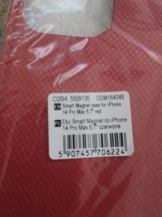 Funda iPhone 14 Pro Max Roja