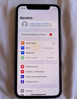 iPhone XS Plata