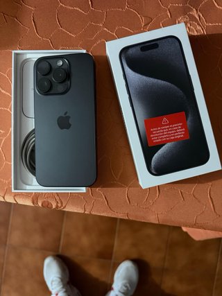 iPhone 15 Pro 128GB Negro