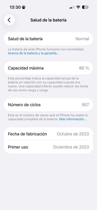 iPhone 15 Pro 128GB Negro